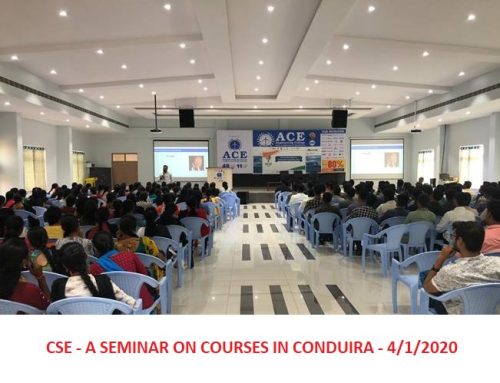 SEMINAR ON COURSES IN CONDUIRA