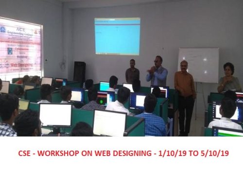 WORKSHOP ON WEB DESIGNING